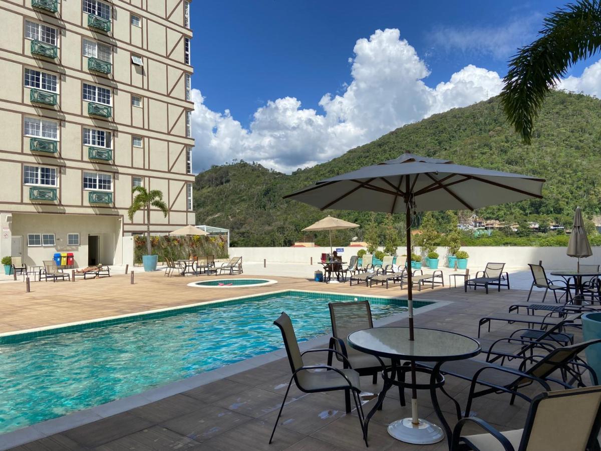 Apartamento Flat 217 Granja Brasil - Com Piscina Em Itaipava Petrópolis Exterior foto