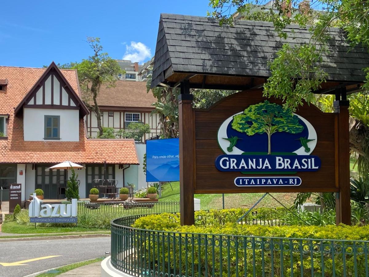 Apartamento Flat 217 Granja Brasil - Com Piscina Em Itaipava Petrópolis Exterior foto