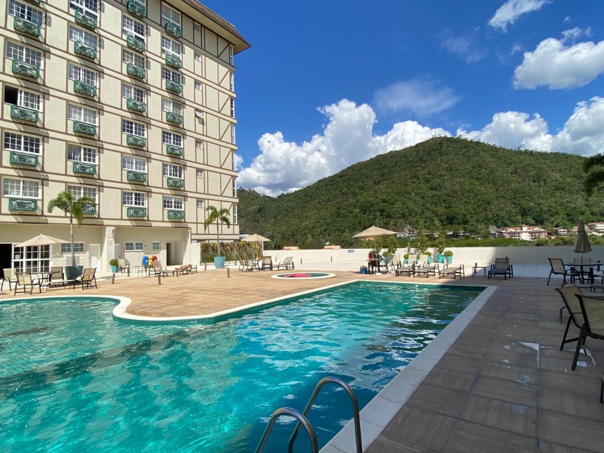 Apartamento Flat 217 Granja Brasil - Com Piscina Em Itaipava Petrópolis Exterior foto