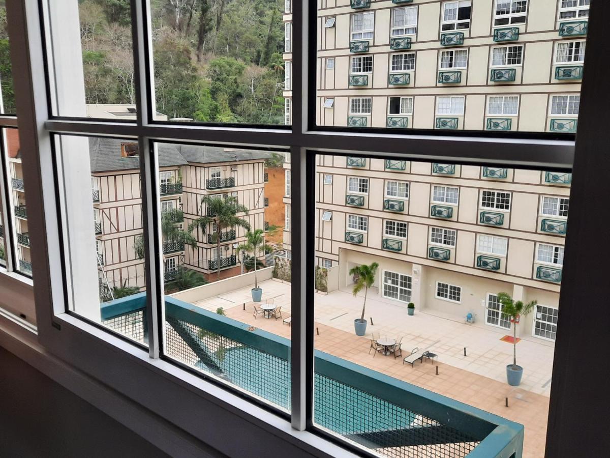 Apartamento Flat 217 Granja Brasil - Com Piscina Em Itaipava Petrópolis Exterior foto