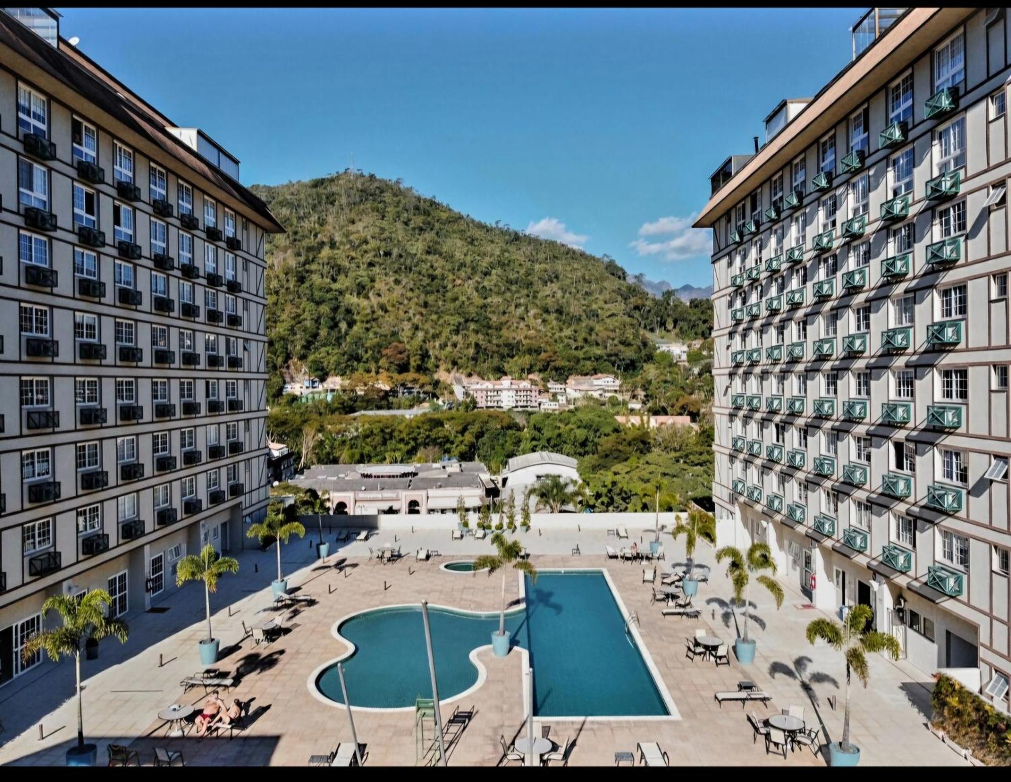 Apartamento Flat 217 Granja Brasil - Com Piscina Em Itaipava Petrópolis Exterior foto